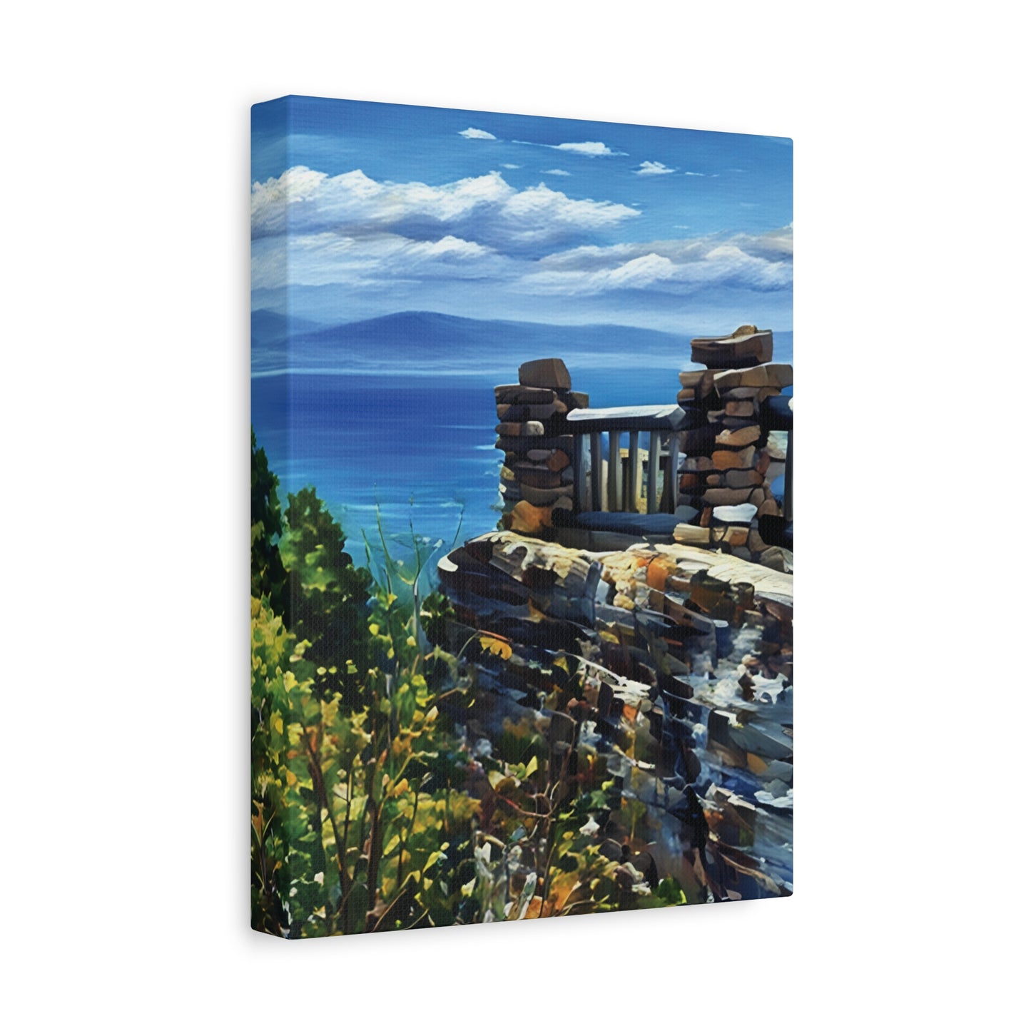 Coopers Rock West Virginia Canvas Wall Art
