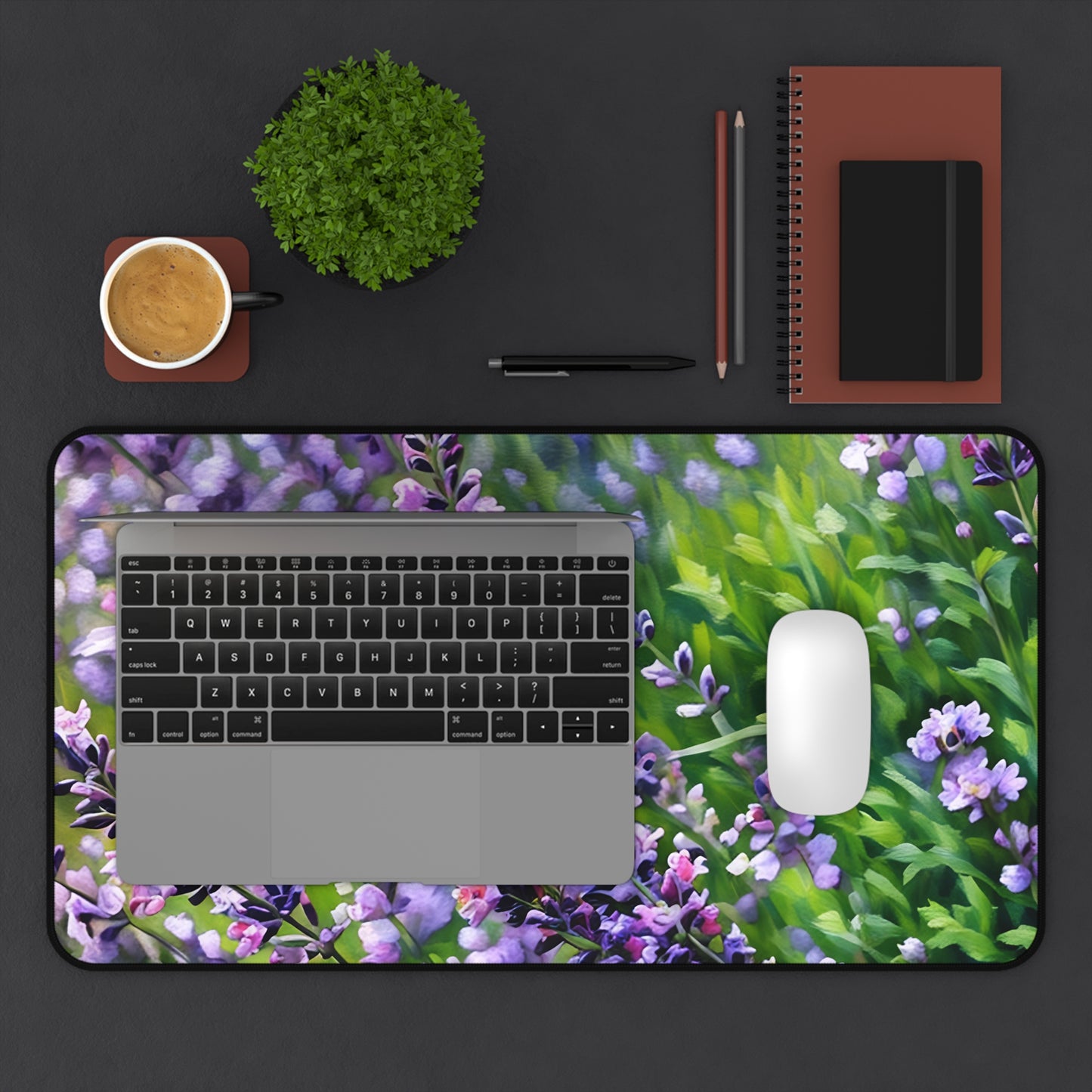 Lavender Desk Mat
