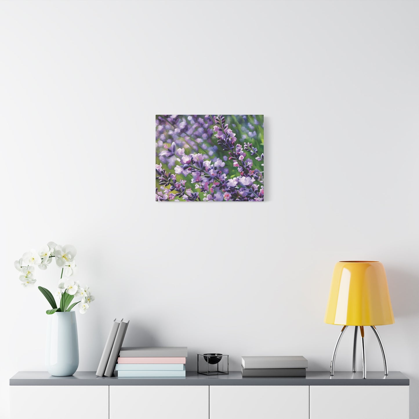 Peaceful Lavender – Photo-to-Painting Floral Wall Art