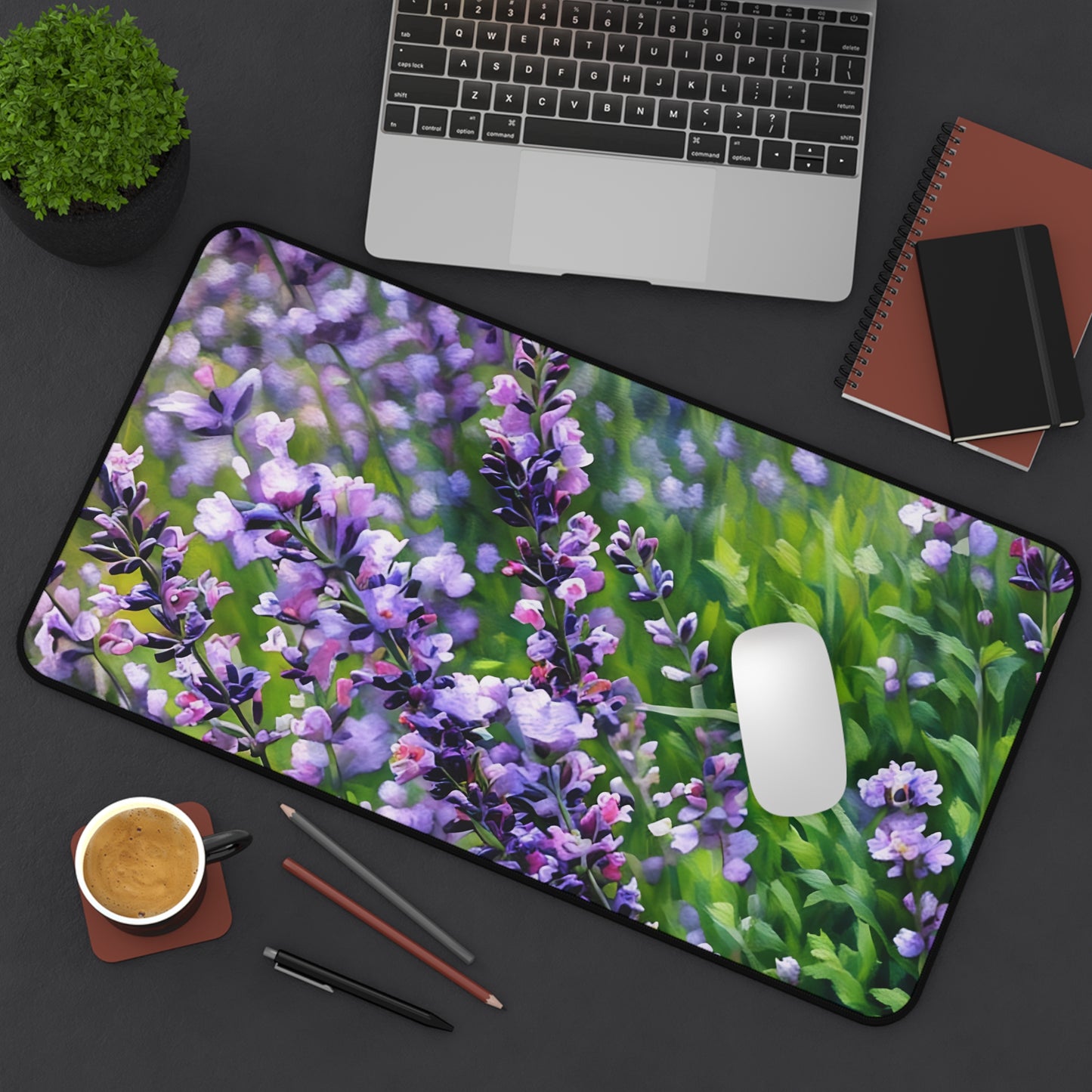 Lavender Desk Mat