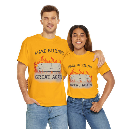 Backyard Brawl Firestarter Tee – WVU Edition