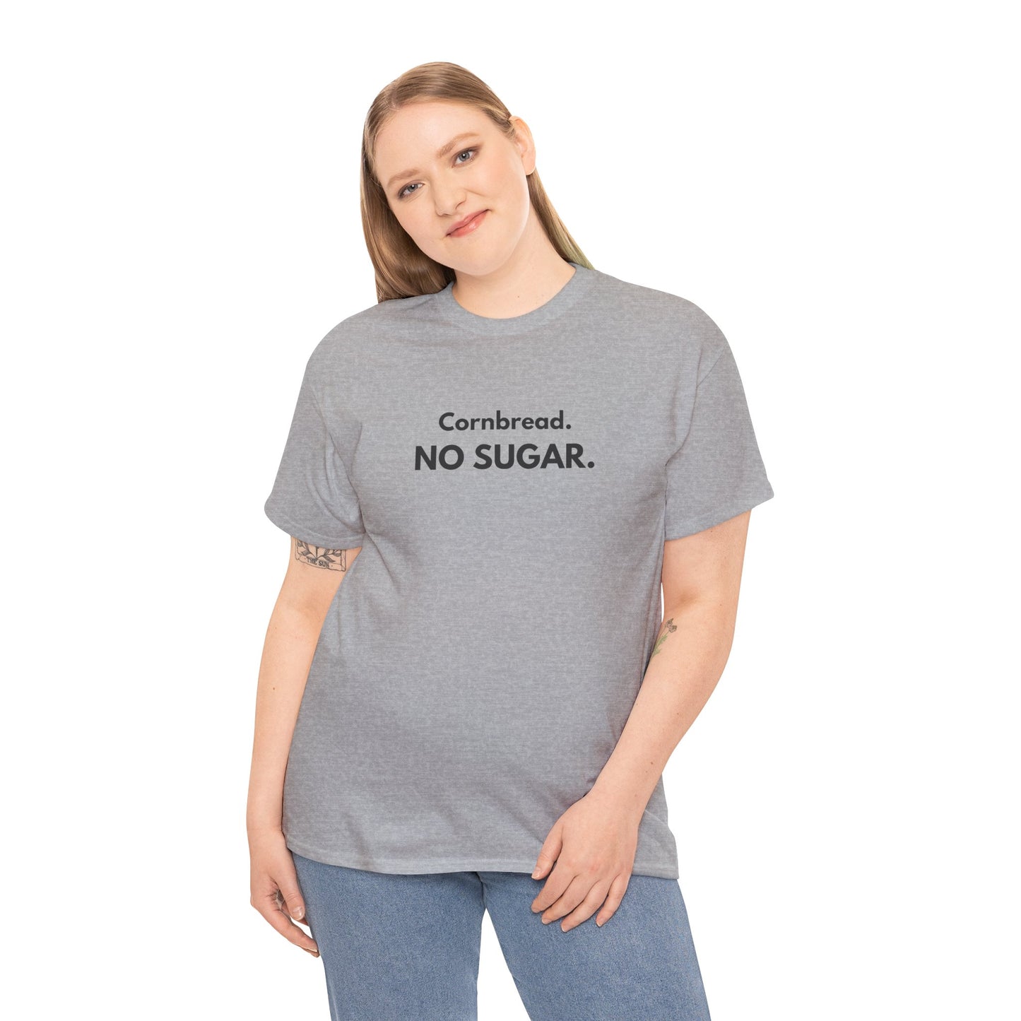 Cornbread No Sugar T-Shirt | If It’s Sweet It Ain’t Cornbread Tee | Funny Southern Shirt | Appalachian Humor | Controversial Food Shirt
