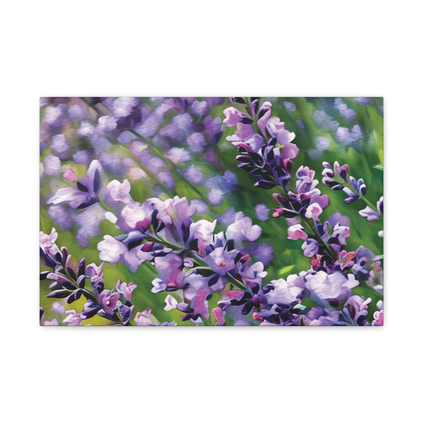 Peaceful Lavender – Photo-to-Painting Floral Wall Art